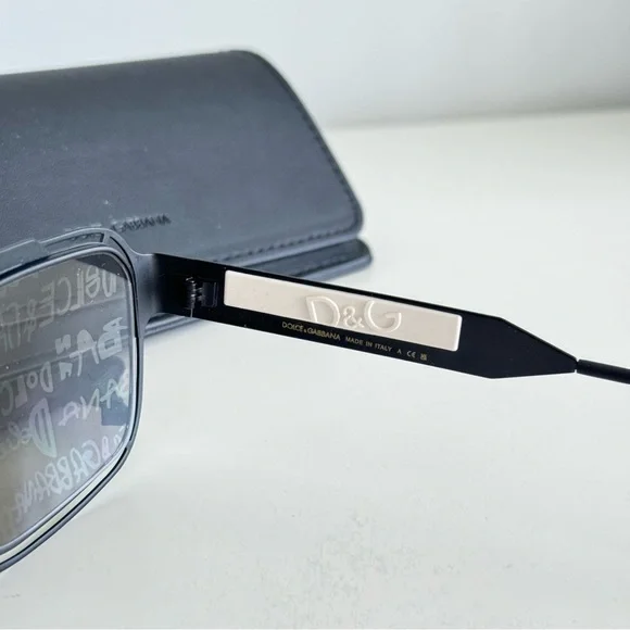 New! Dolce&Gabbana Sunglasses, DG2270 1106/K1, Monogram Mirror, Authentic